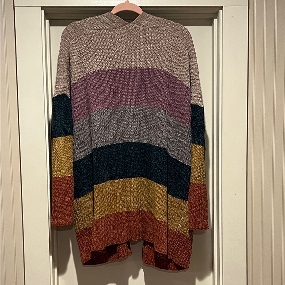 ODDY Women's Colorblock Cardigan - Picture 4 of 4